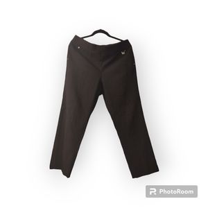 Rafaela Capri black pants size 14